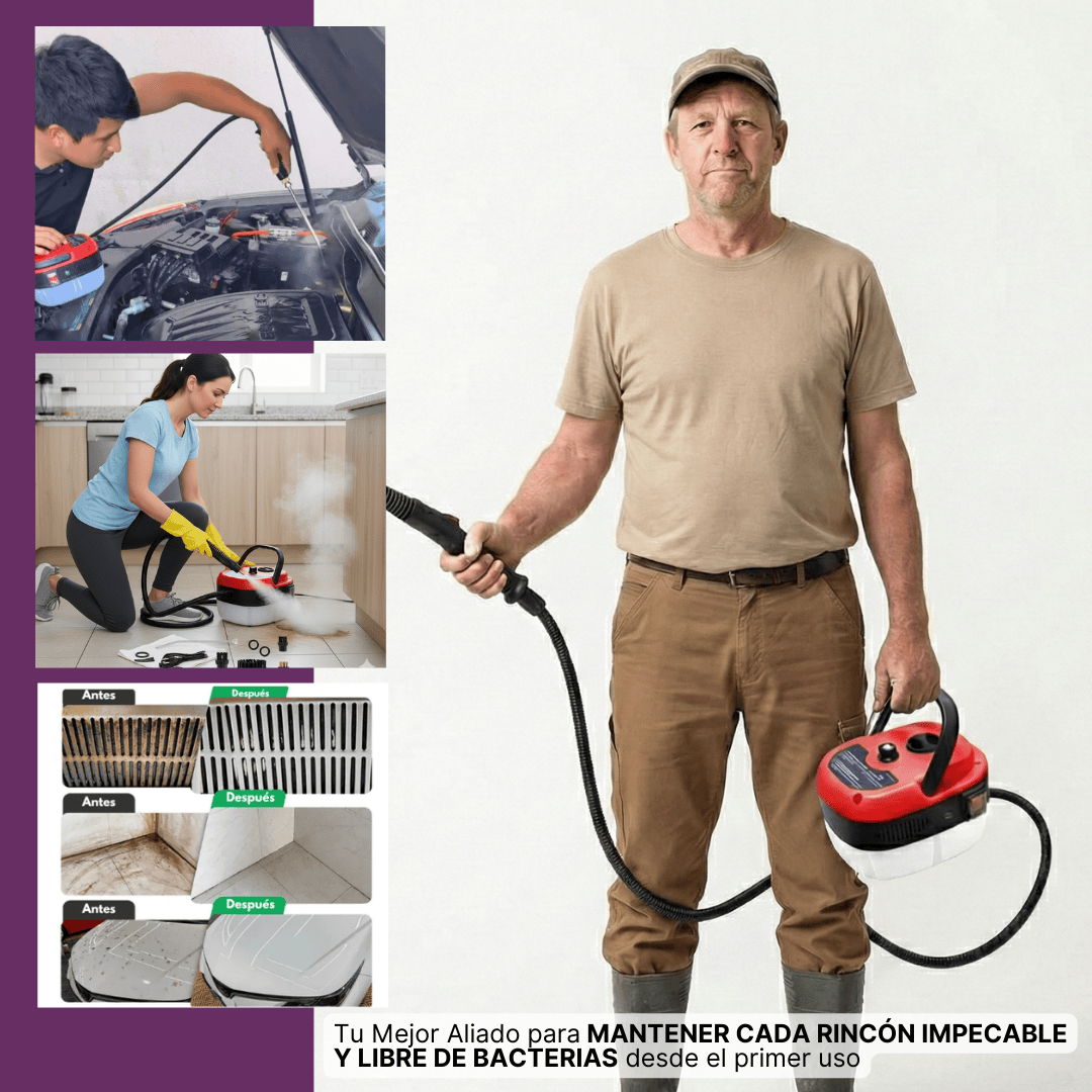 VaporClean Pro | ¡Ayuda para la limpieza de toda la casa!