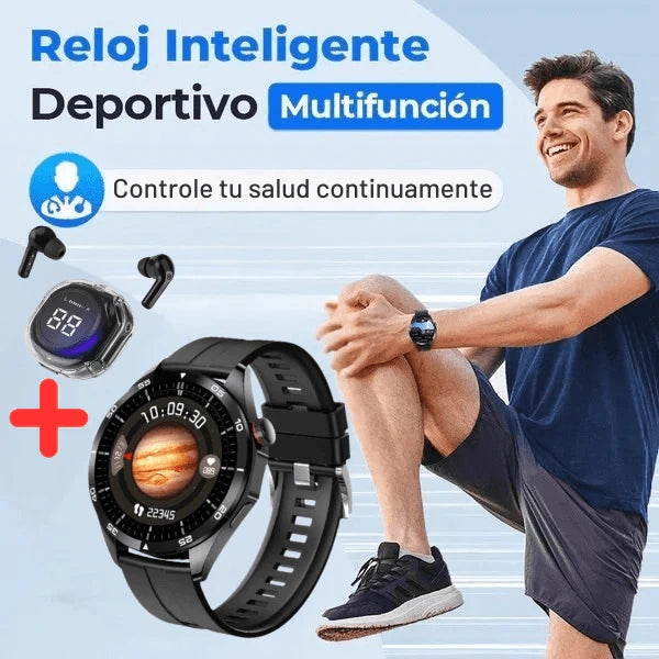 Smartwatch Deportivo D21 MAX + Regalo Auriculares