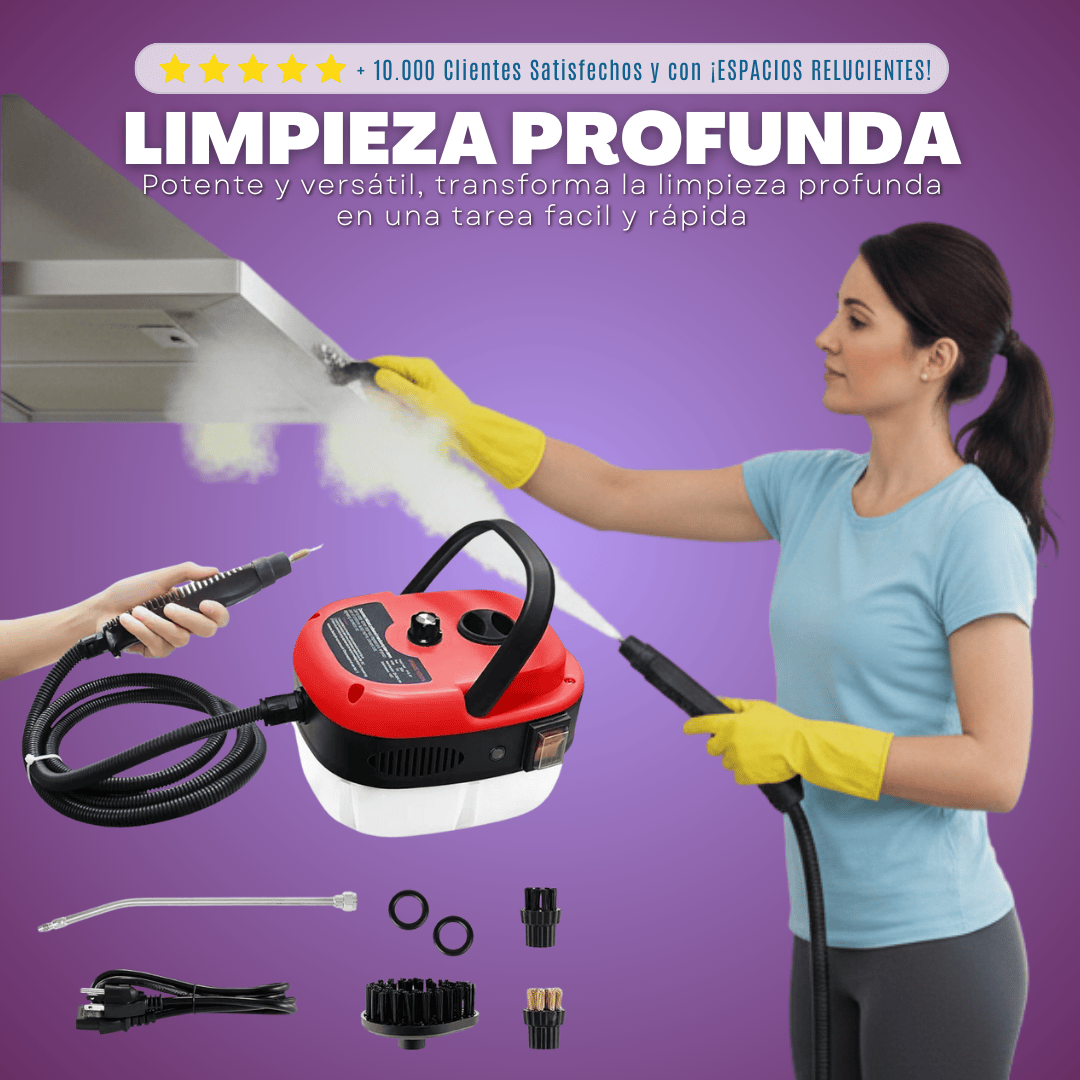 VaporClean Pro | ¡Ayuda para la limpieza de toda la casa!