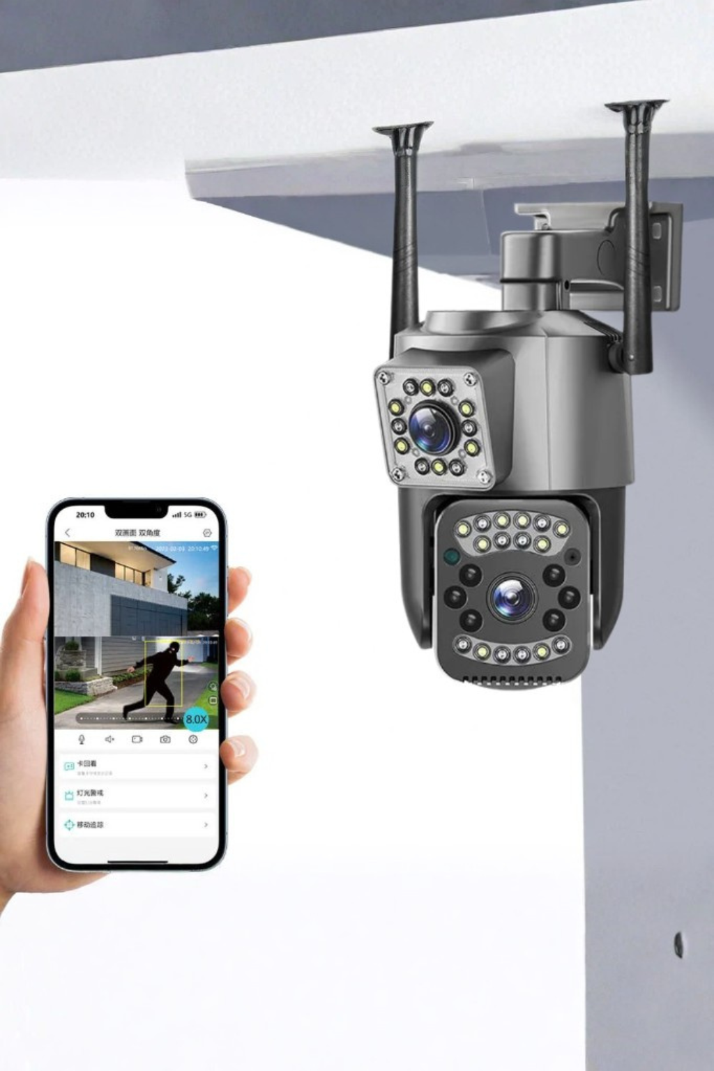 Militar Guard: Cámara de Seguridad - 2 en 1 + Regalo