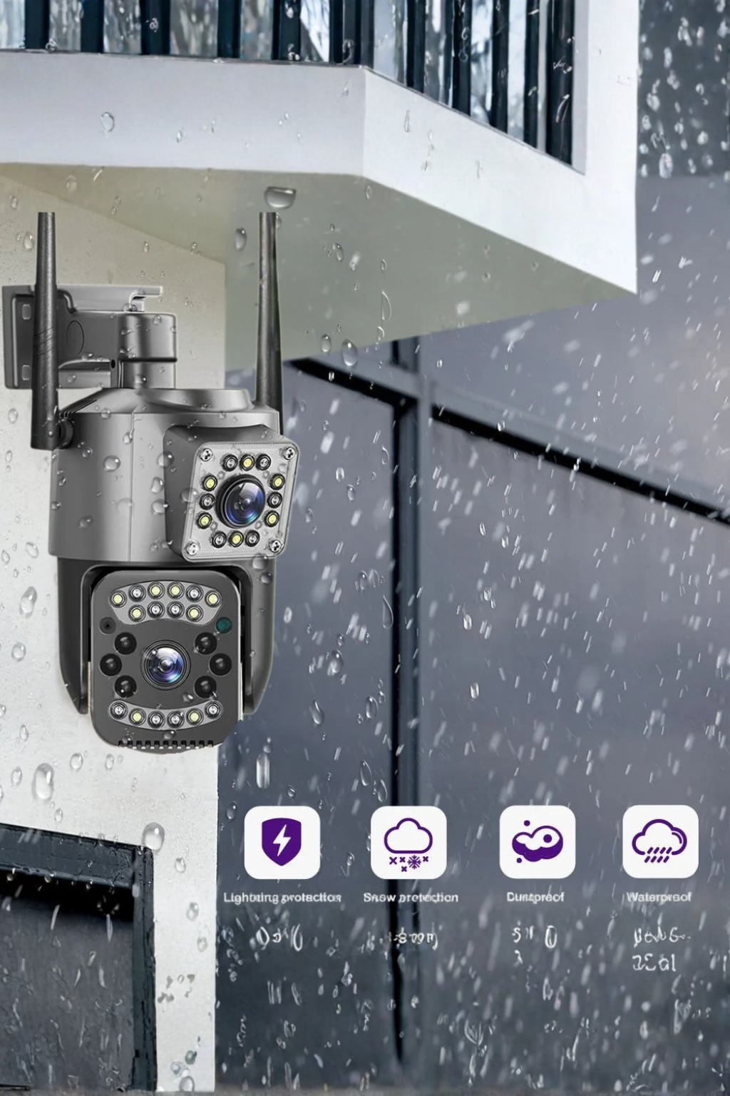 Militar Guard: Cámara de Seguridad - 2 en 1 + Regalo