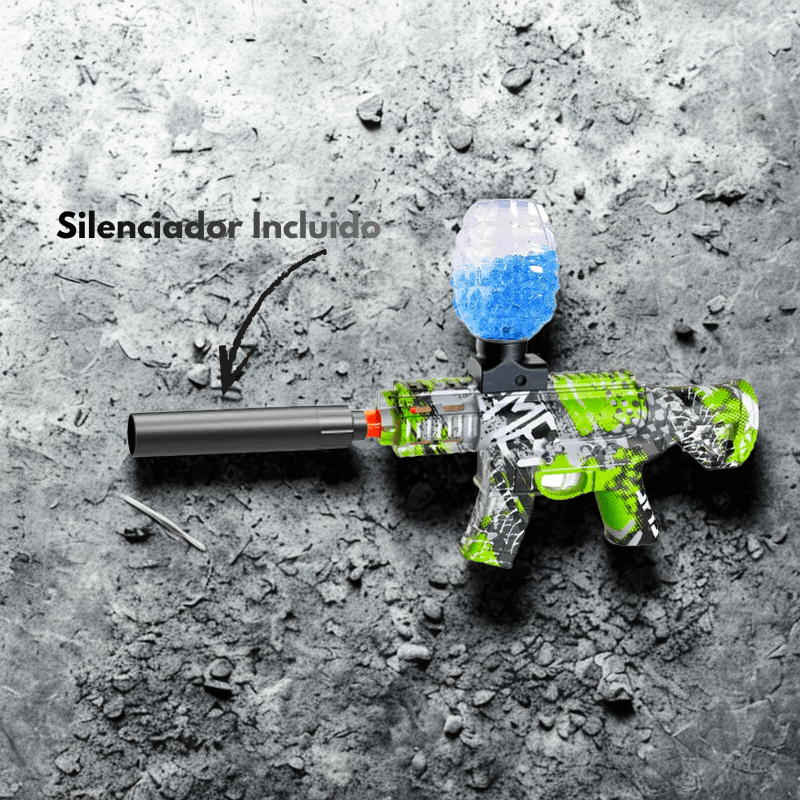 Pistola HidroGel AK-47 - DIVERSIÓN ASEGURADA