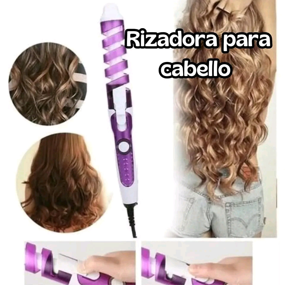 Super Combo 3X1 Plancha Digital + Rizador + Peine + Envío Grátis