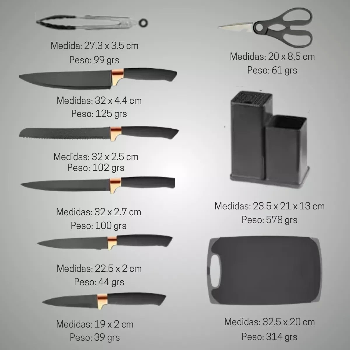 MasterChef Pro™ - Set de Instrumentos de Cocina de Silicona